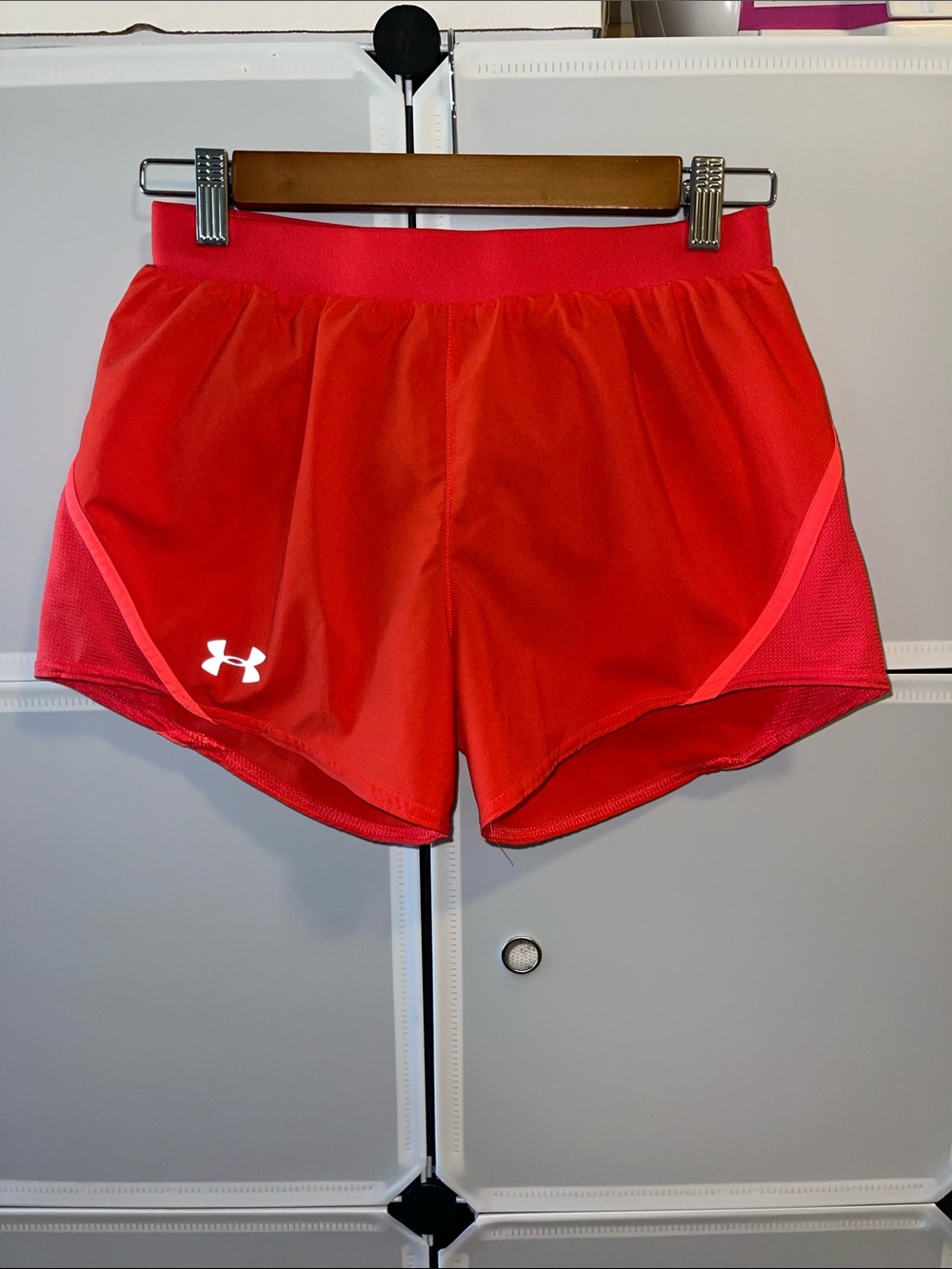 Under Armour Red  Running Shorts